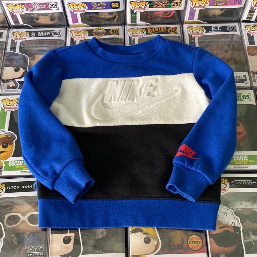 Nike Blue and Black Toddler Sweatshirt